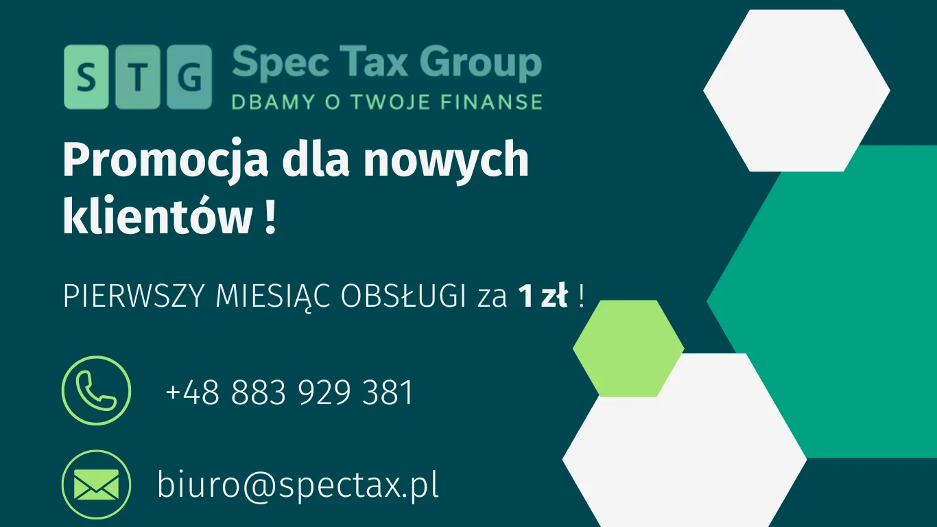 biur rachunkowe spec tax group promocja dla nowych klientów promocja dla nowych klientów